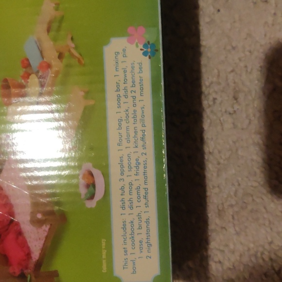 New!Lil Woodzeez Master Bedroom & Dining Set miniature Furniture Playset - Picture 4 of 6